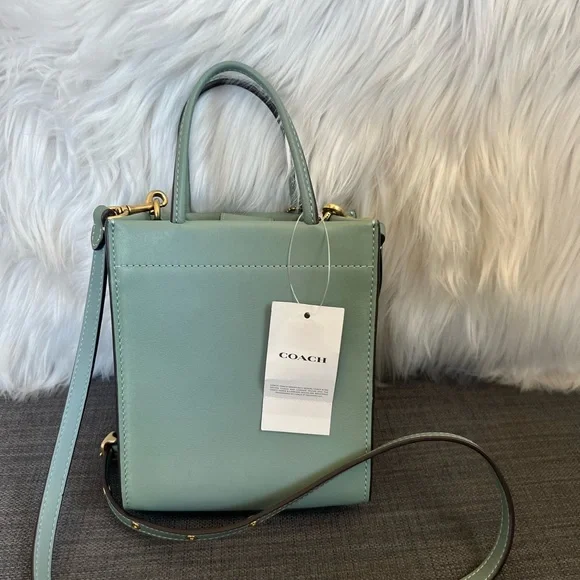NWT COACH MINI CASHIN TOTE CROSSBODY HANDBAGPURSE